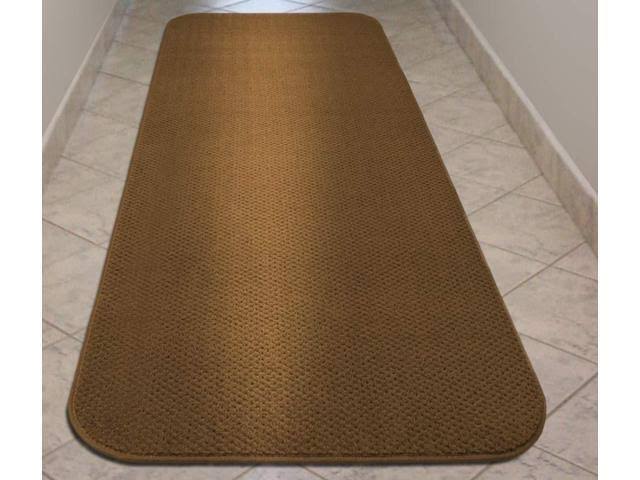 Bronze Gold 8 ft. x 48 in. Skid-Resistant Carpet Runner B4651
