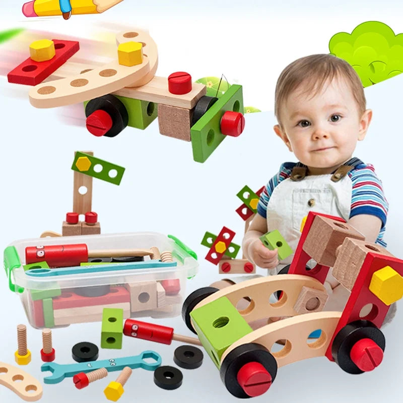 Educational Construction Engineering Building Blocks Set Q32018