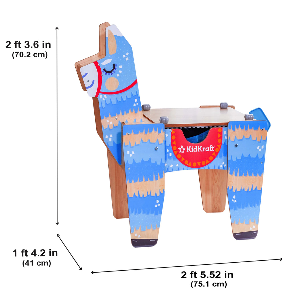 Wooden Table with 50 Blocks Z53270