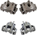 Front + Rear 4 Semi-Loaded Caliper Assembly Set Kit C195