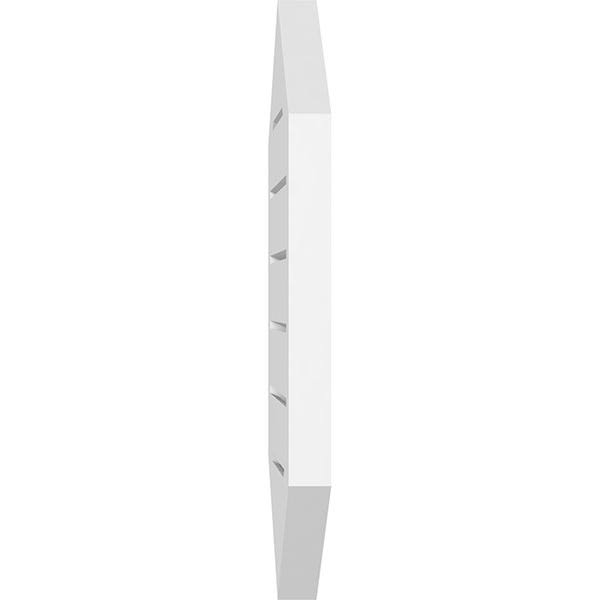 PVC Gable Vent 4/12 Pitch I53900