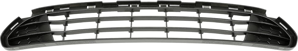 Black Front Bumper Cover Grille Molding Pack of 2 R61236
