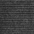 Charcoal Black Ribbed Indoor Outdoor Carpet 6 Feet X 10 Feet T596269