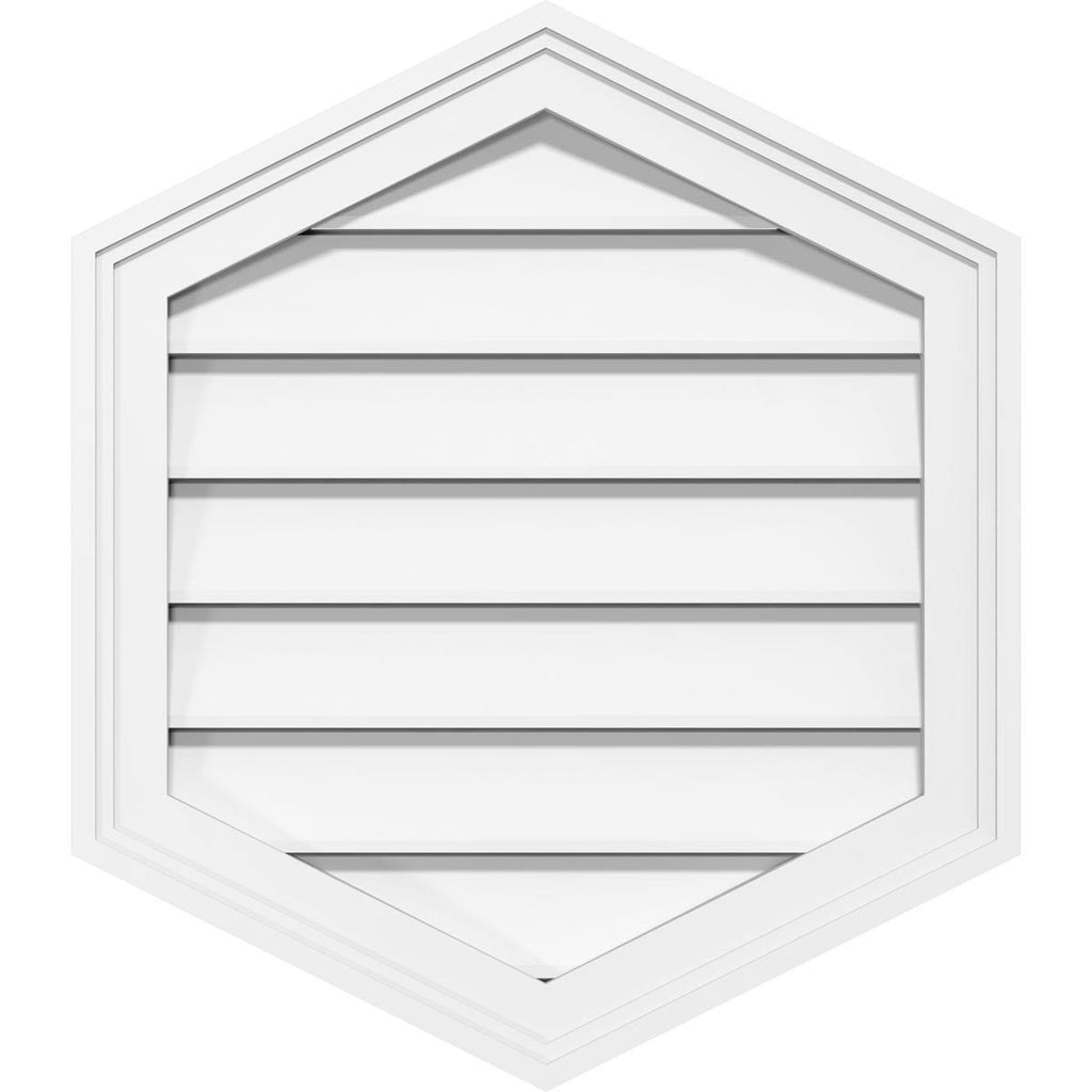 PVC Gable Vent 4/12 Pitch I53900