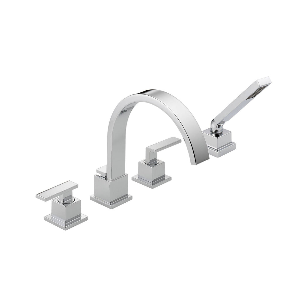 Roman Tub Trim with Hand Shower Stainless A82190