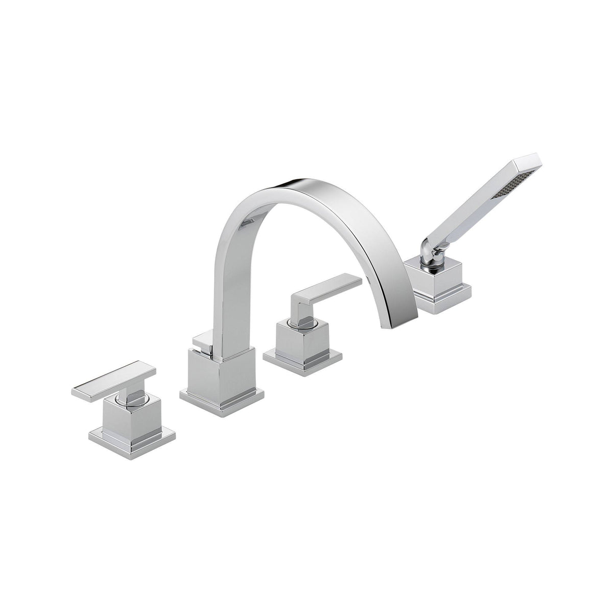 Roman Tub Trim with Hand Shower Stainless A82190