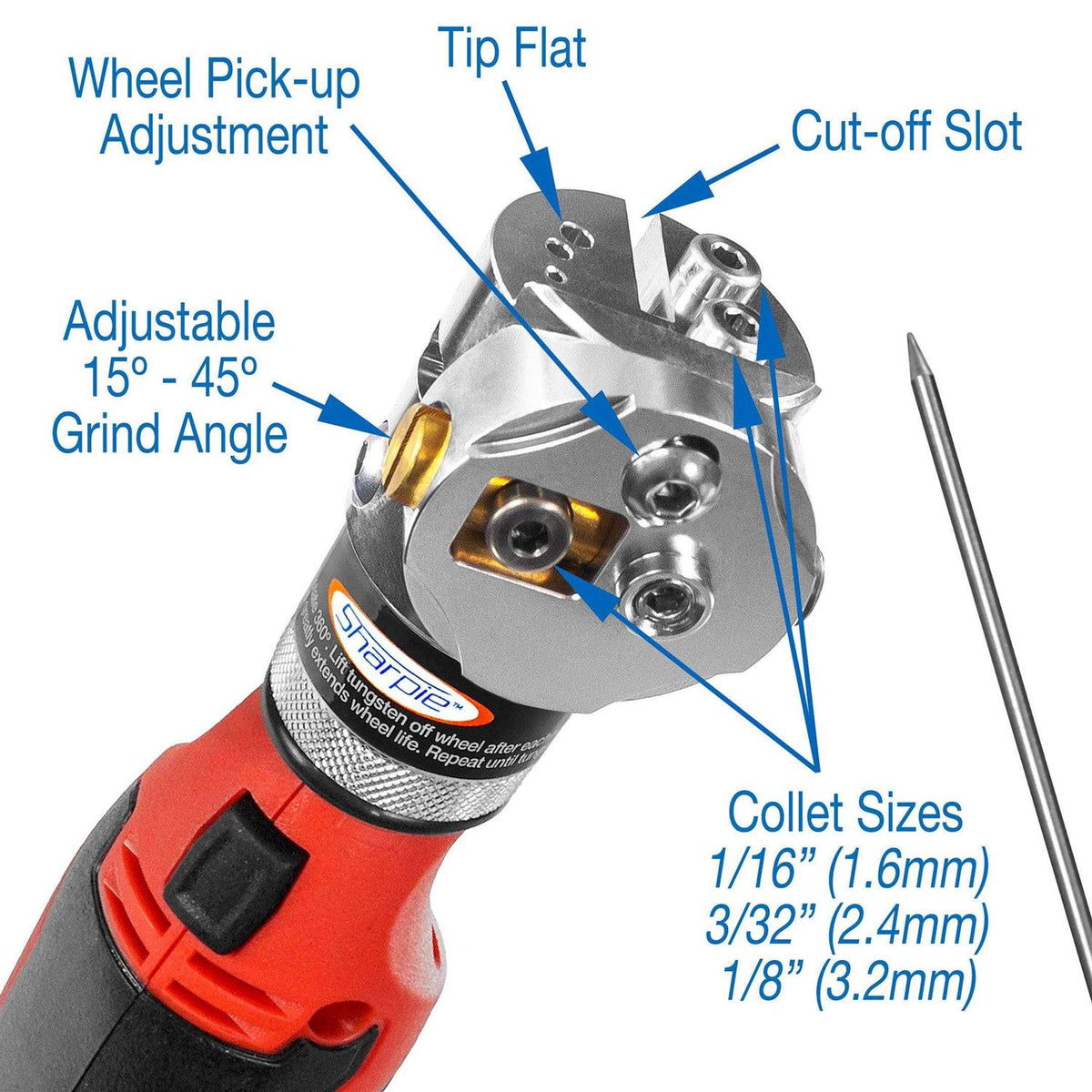 Cordless Tungsten Sharpener Grinder M544039