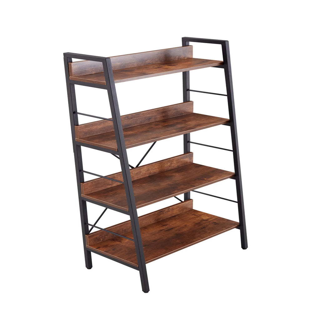 Brown 3&4 Tier Freestanding Bookshelf H306787