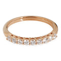 18k Rose Gold Diamond Wedding Band P297030