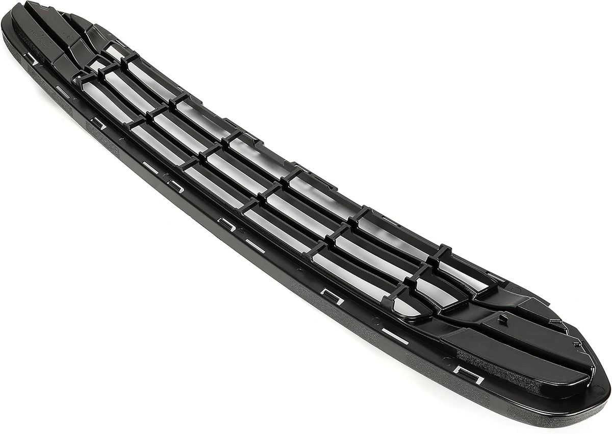Black Front Bumper Cover Grille Molding Pack of 2 R61236