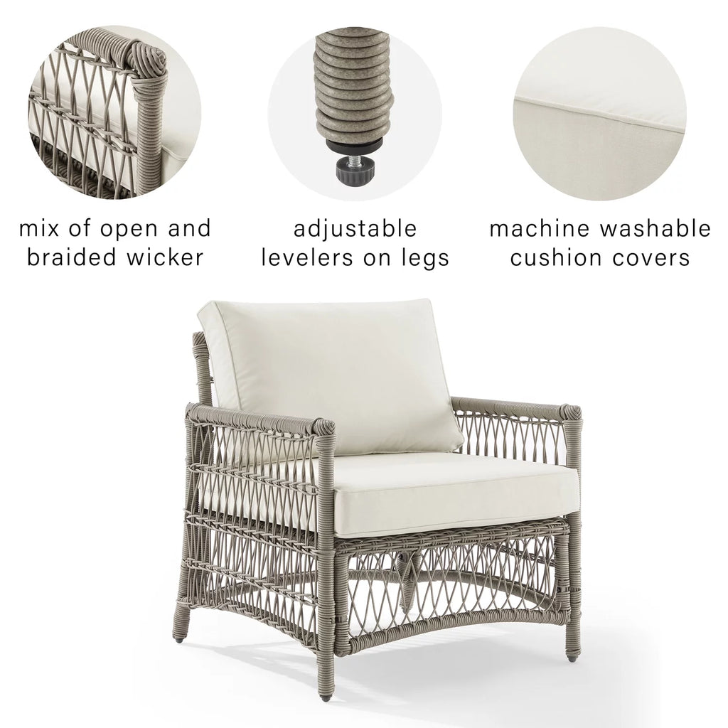 Outdoor Wicker Armchair M414463