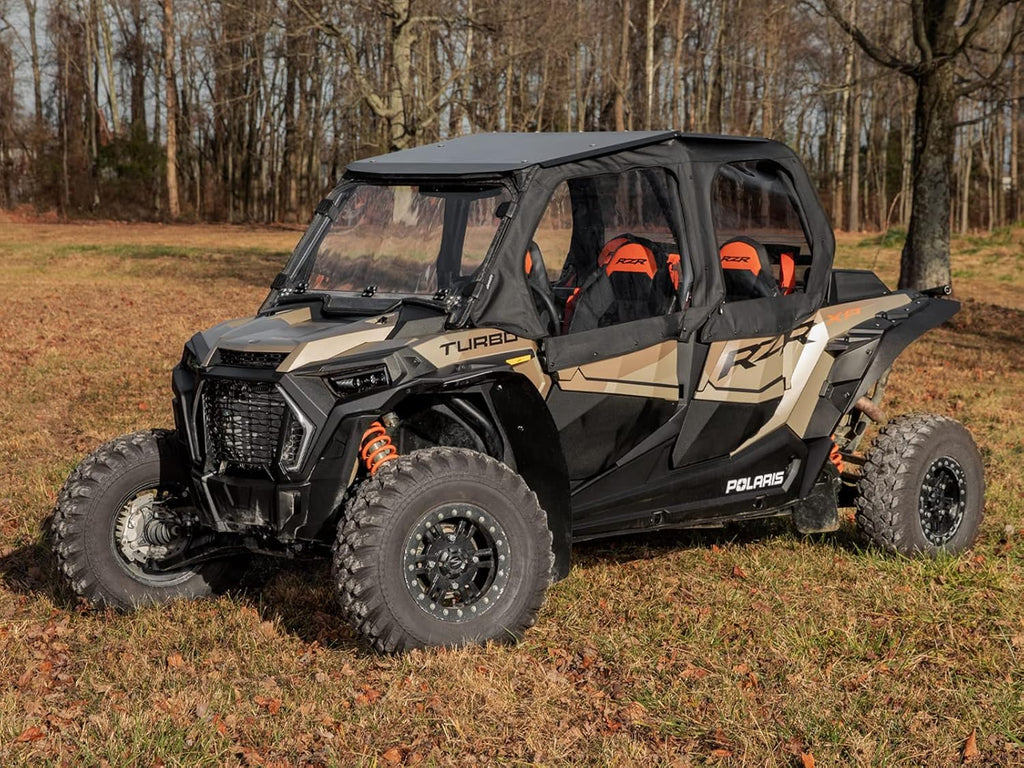 Soft Cab Enclosure Upper Doors with Rear Clear Windshield V591