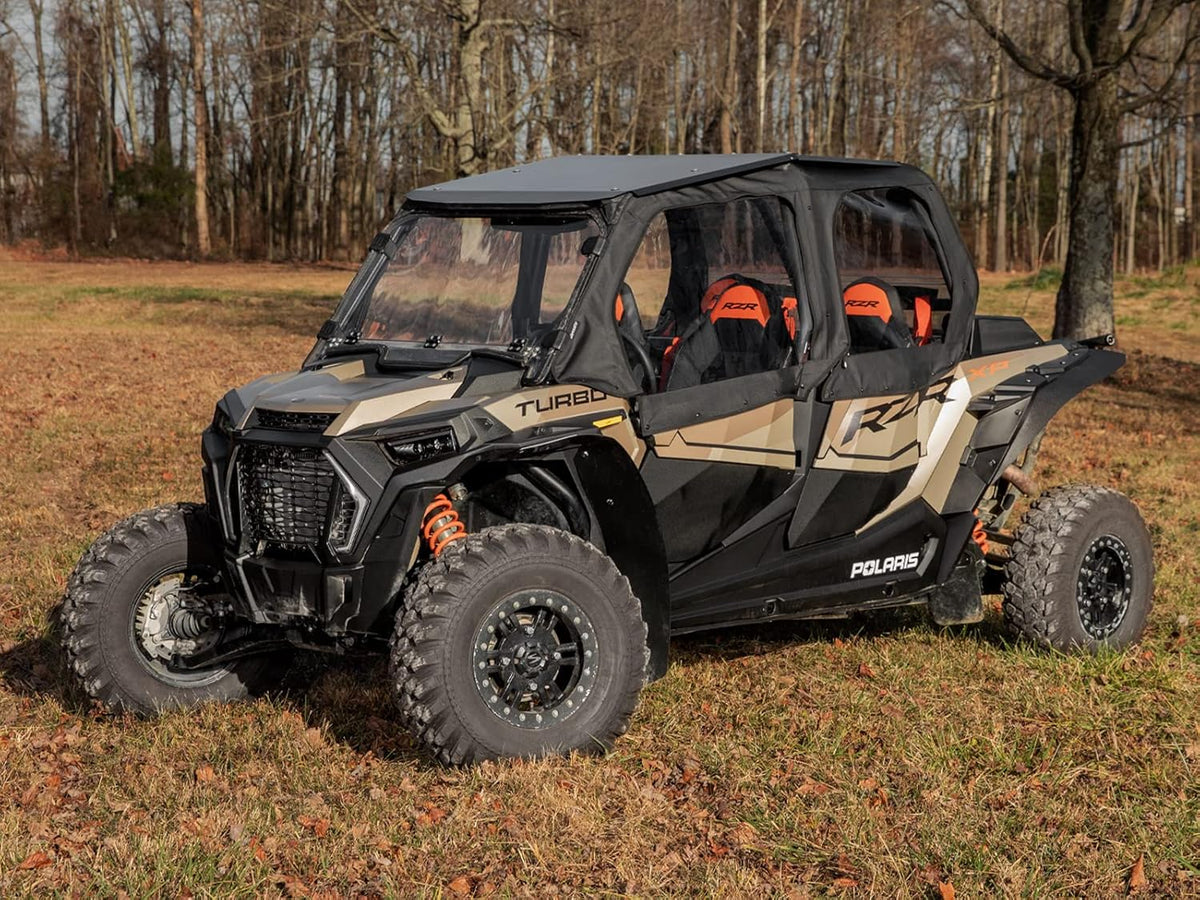 Soft Cab Enclosure Upper Doors with Rear Clear Windshield V591