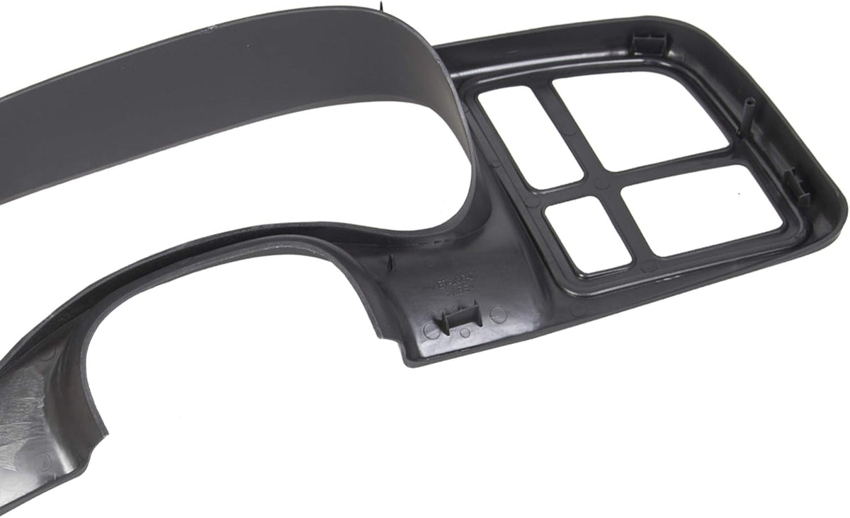 Full Size Double DIN Truck Dash Kit ABS Plastic Matte Black V148
