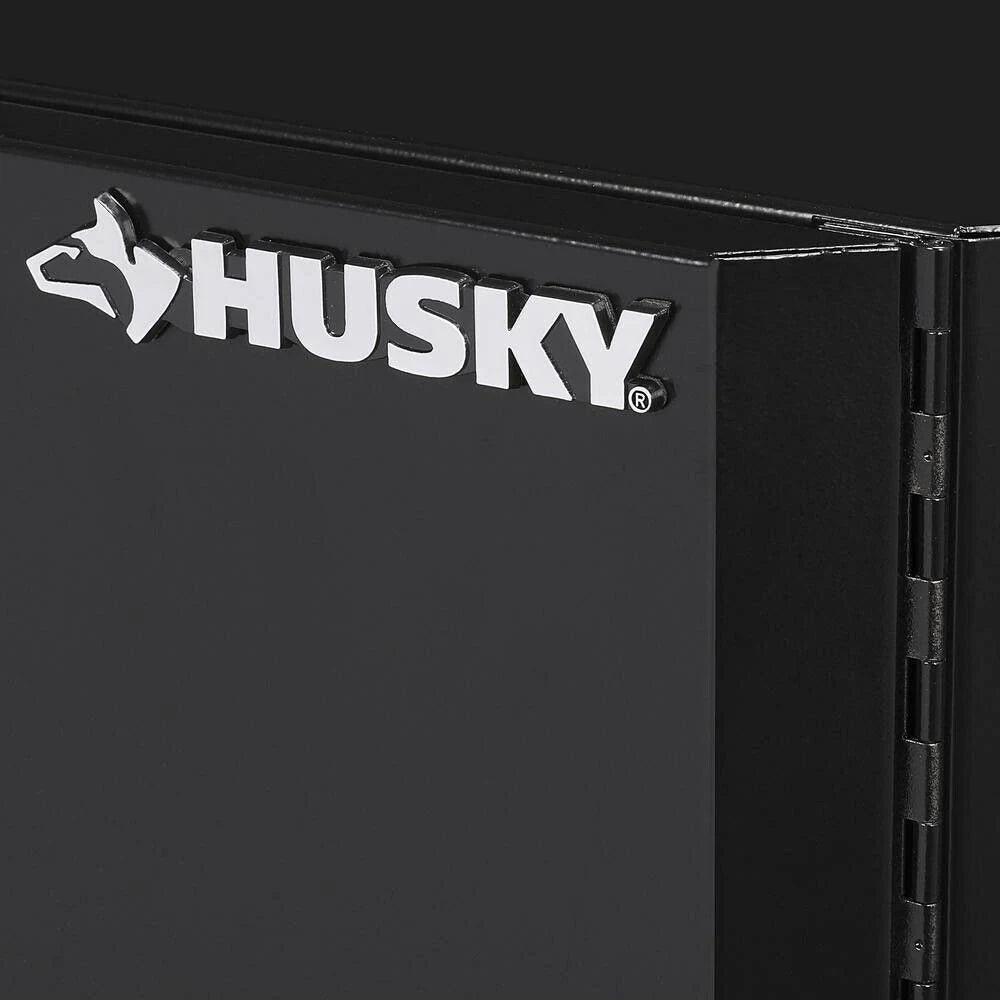 72 in. H x 36 in. W Adjustable Shelves Steel Black Garage Floor Cabinet K9937