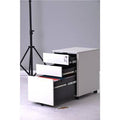 Three Drawer Mobile Metal Lockable File Cabinet P899