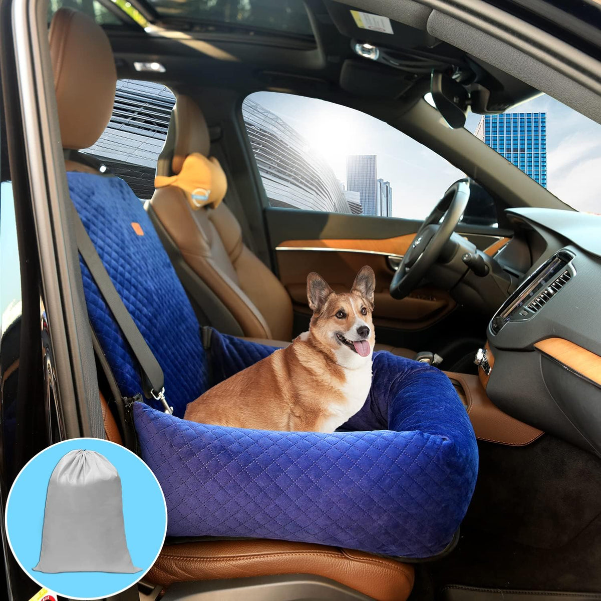 Dog Car Seat Pet Booster Seat K11186