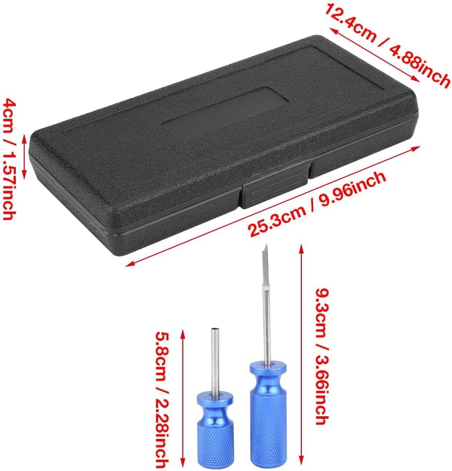 19 PCS Car Terminal Removal Tool Kit with Flat Twin Fork Blade Z54494