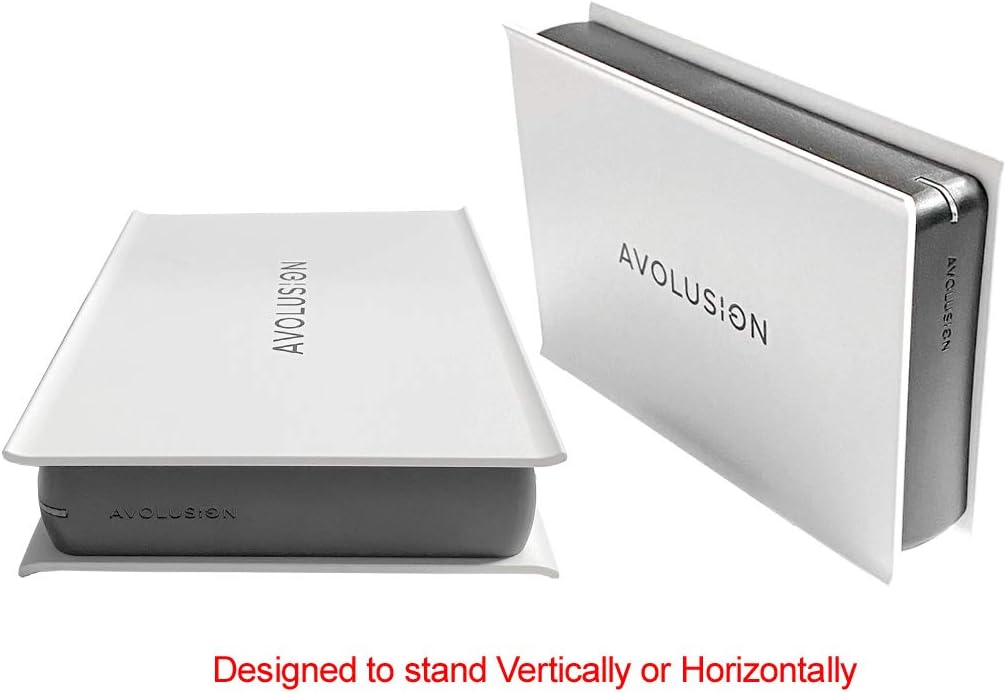 8TB USB 3.0 External Hard Drive (White) D5234