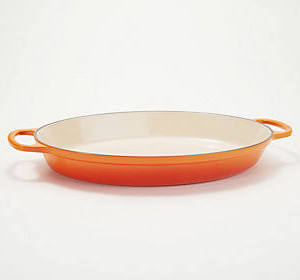 Flame Cast-Iron 3-qt Oval Baker G47803