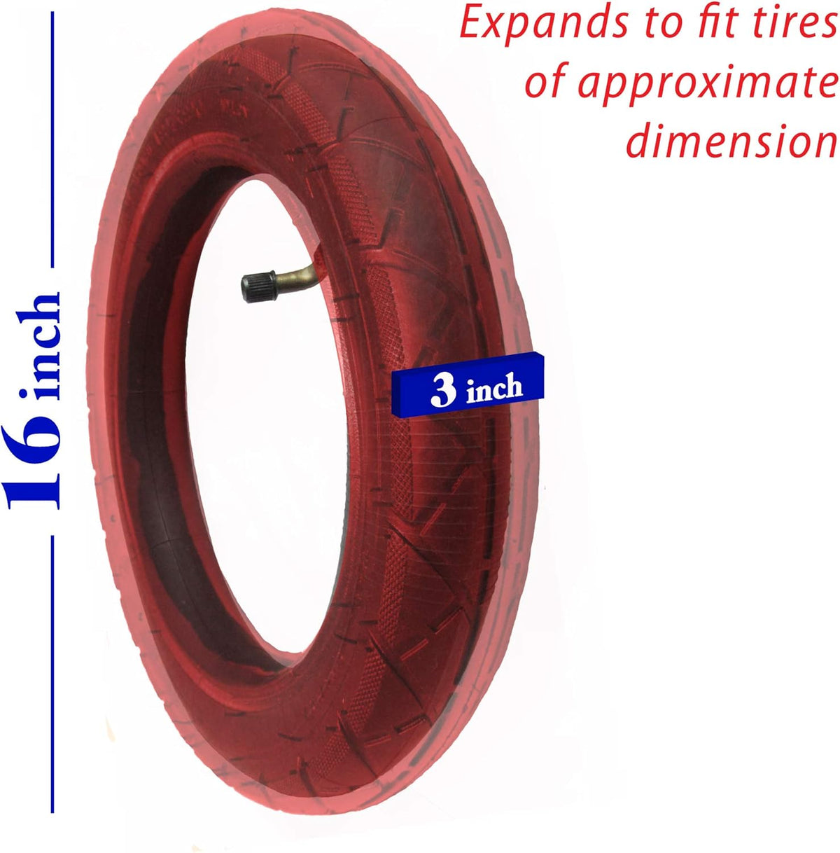 Heavy Duty Tire & Tube for Electric Bike Pack of 2 V77338