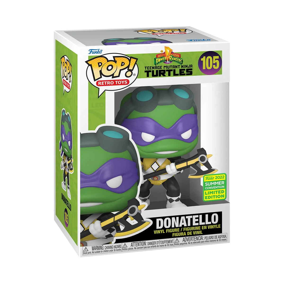 Black Power Ranger Retro Toys Pop! Vinyl Figure A789469