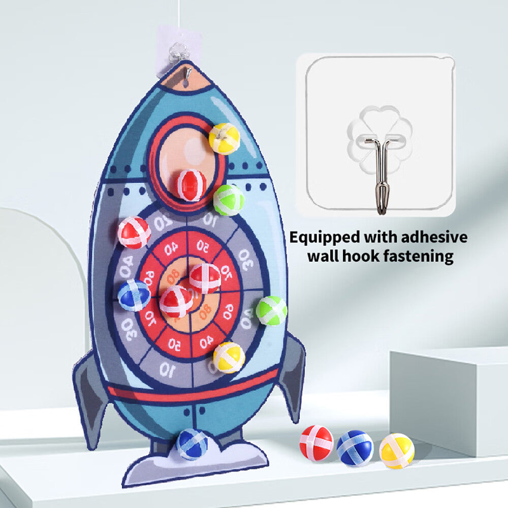 Dart Board with Sticky Balls Toys N796544