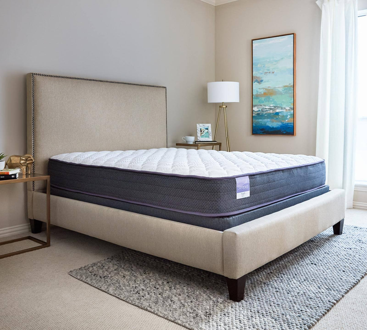 Full 10 inch Firm Encased Coil Mattress B927