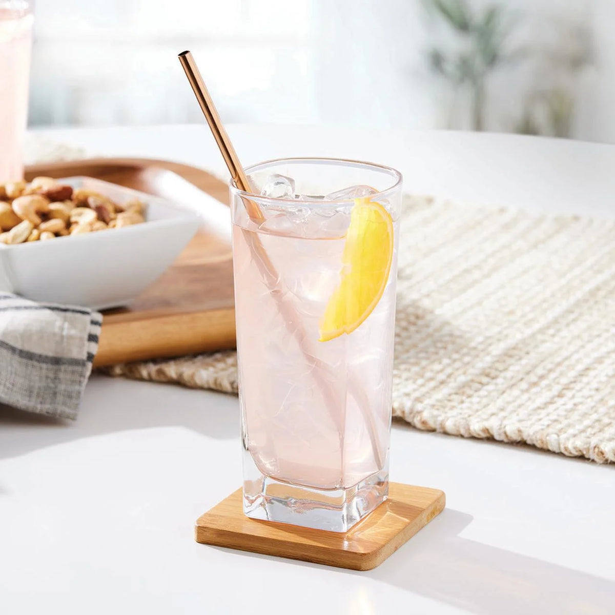 Drinking Glasses, 14.4 oz, Set of 8 N151