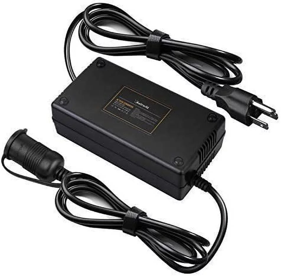 AC to DC Converter, 15A/180W/8.25FT/110V to 12V Car Cigarette Lighter Socket G189