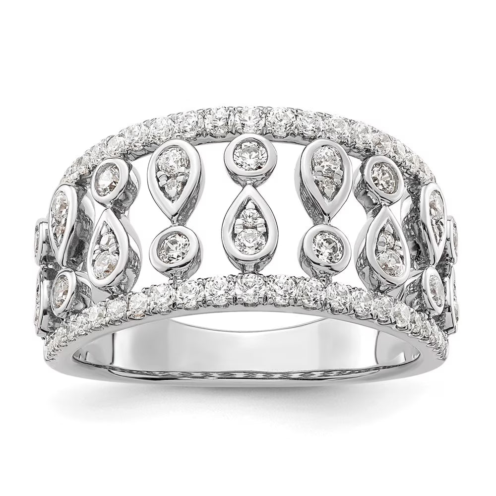14k White Gold Lab Grown Diamond Ring G5303