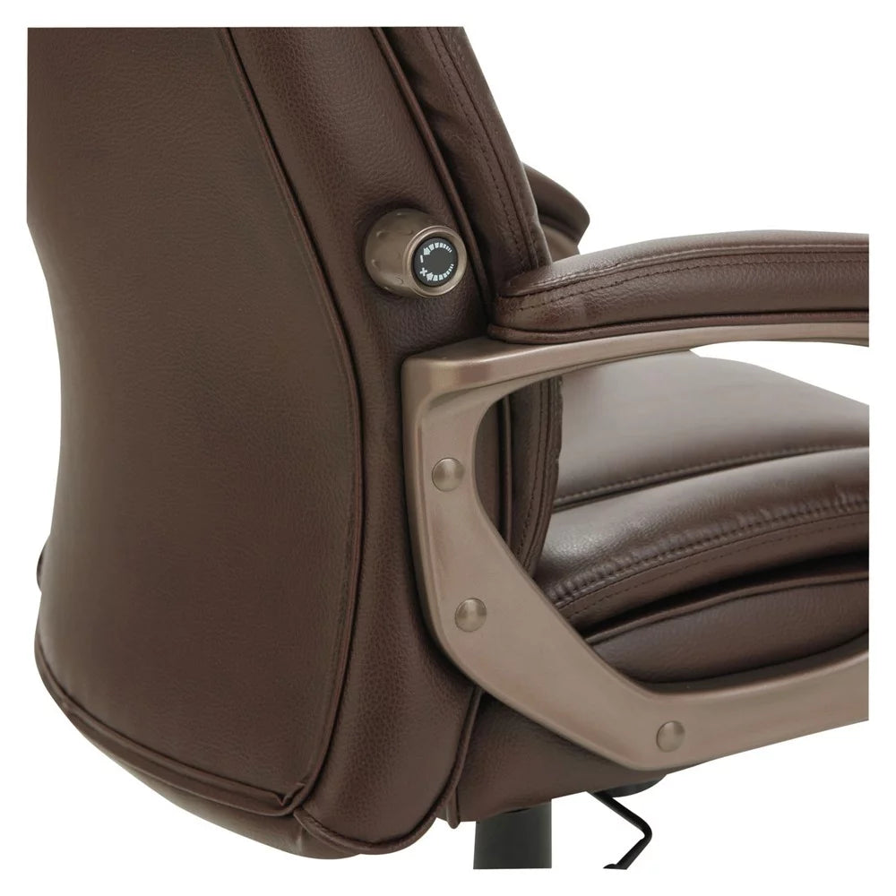 Black Bonded Leather Executive High-Back Chair B454