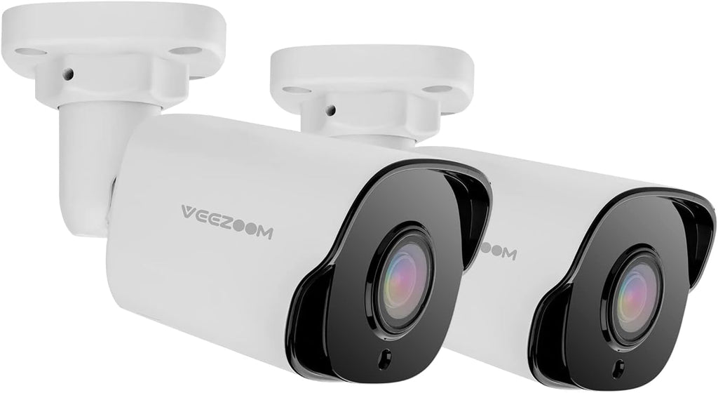 5MP PoE Security Camera (Pack of 2) with 59ft Ethernet Cables C24415