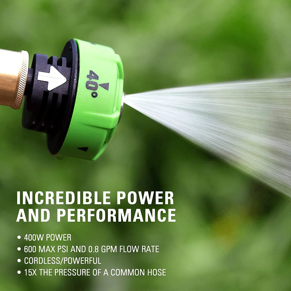 24V 600 PSI Cordless Power Cleaner S2526