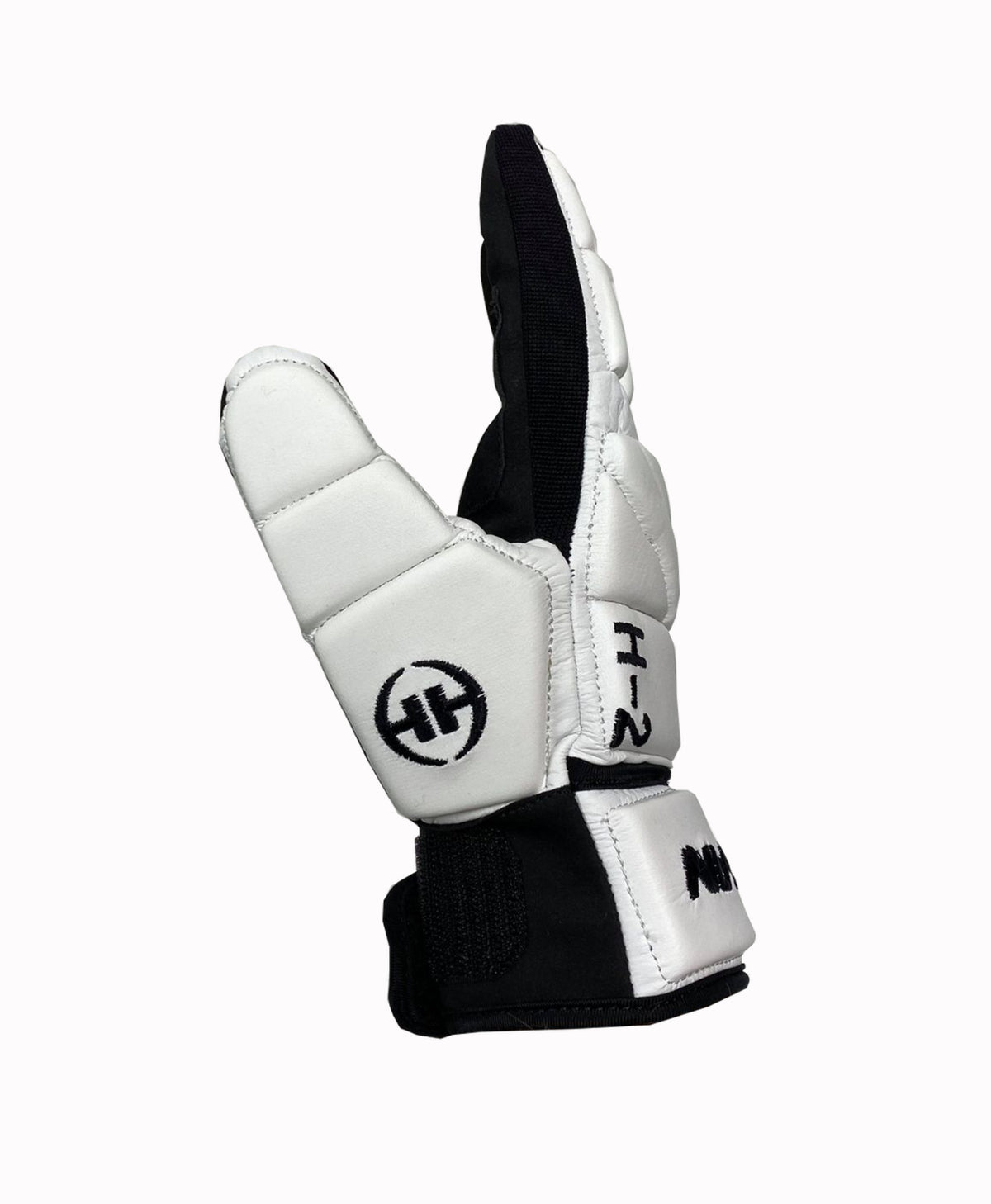 White Leather Player Glove Z3794