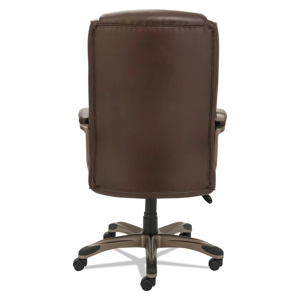 Black Bonded Leather Executive High-Back Chair B454