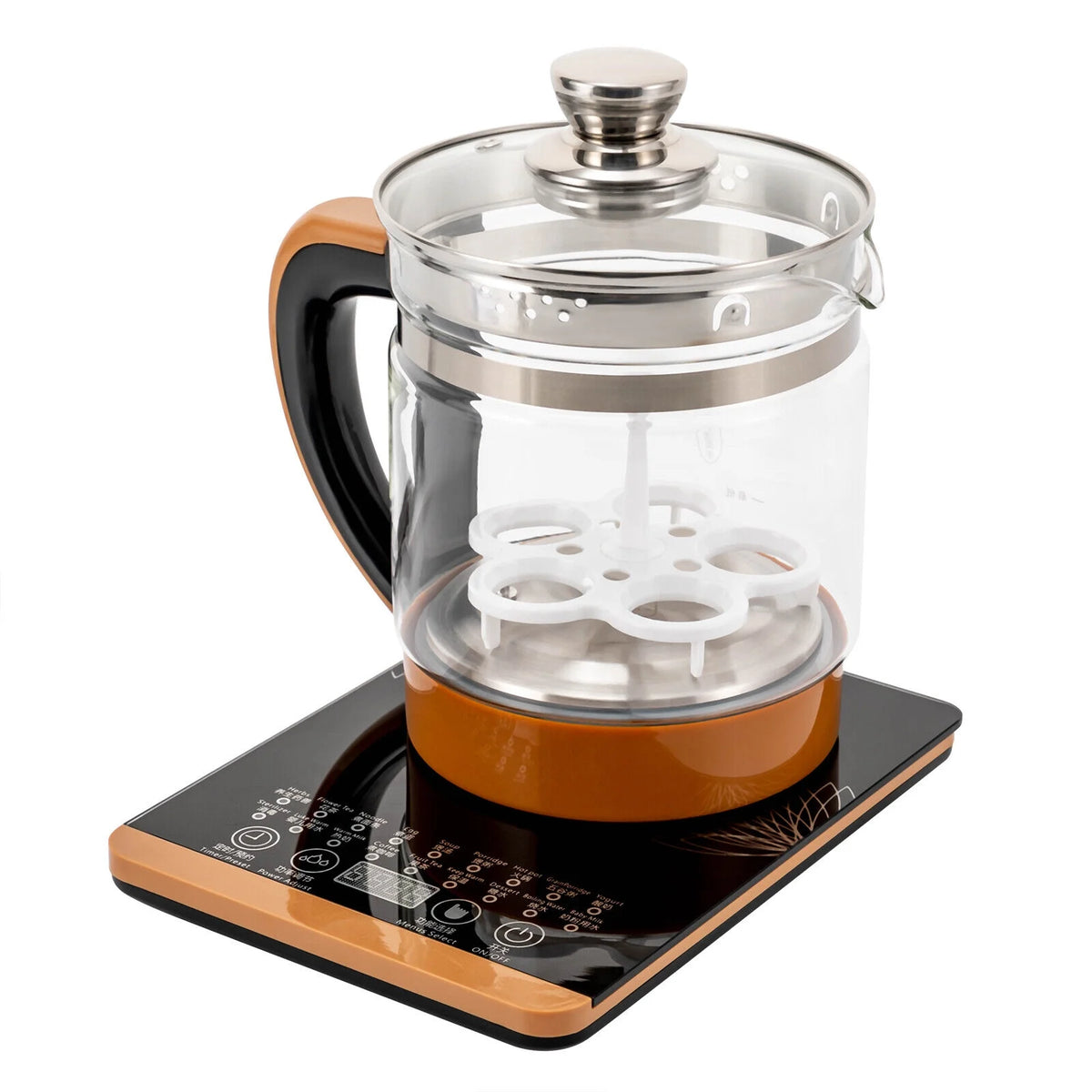 Clear Brown Electric Kettle P183