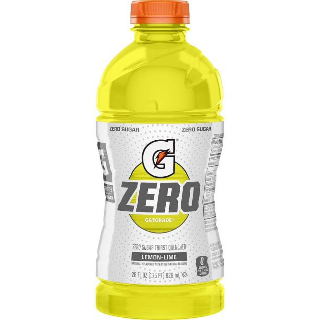 Lemon Lime Sport Drink, 28 oz Bottle, Quantity of 15 F7032