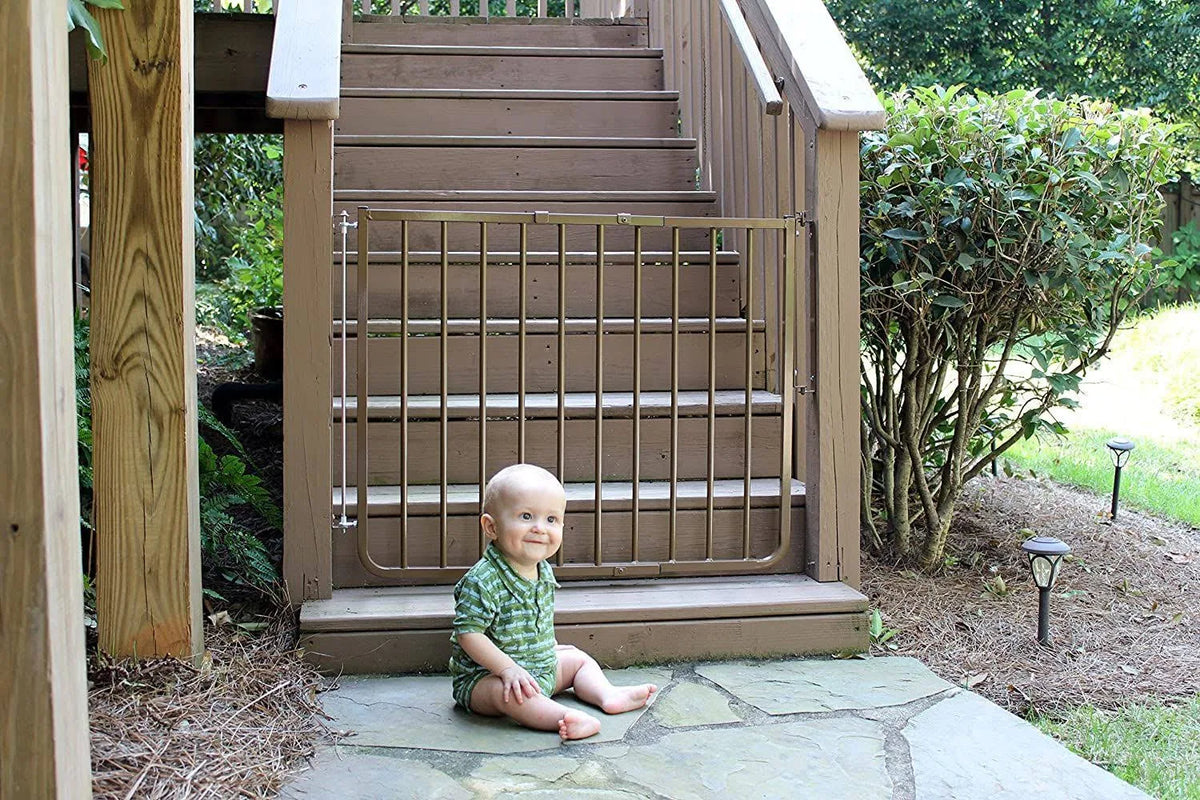 Outdoor Child Safety Gate Brown T78465