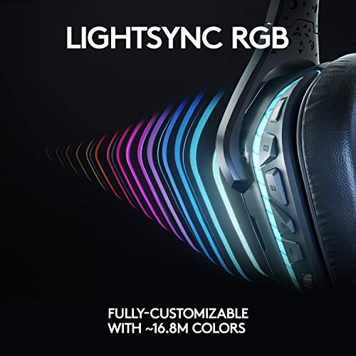 Black 7.1 Surround Sound PC Gaming Headset T27075