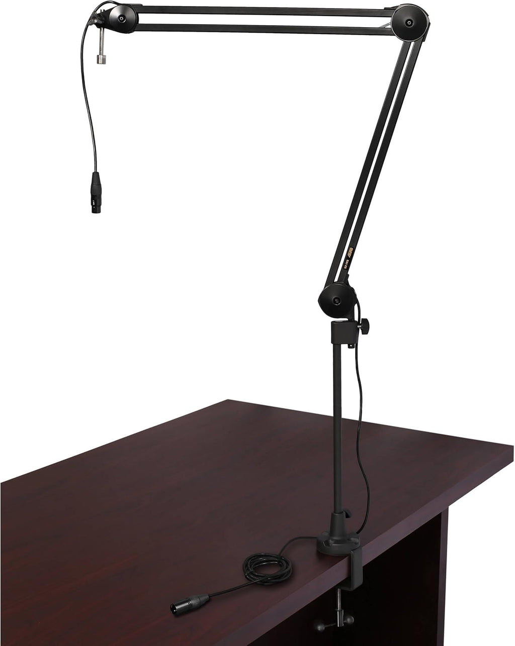 RE320 Vocal and Instrument Microphone Kit with Shockmount and Broadcast Arm with Integrated XLR Cable F647022