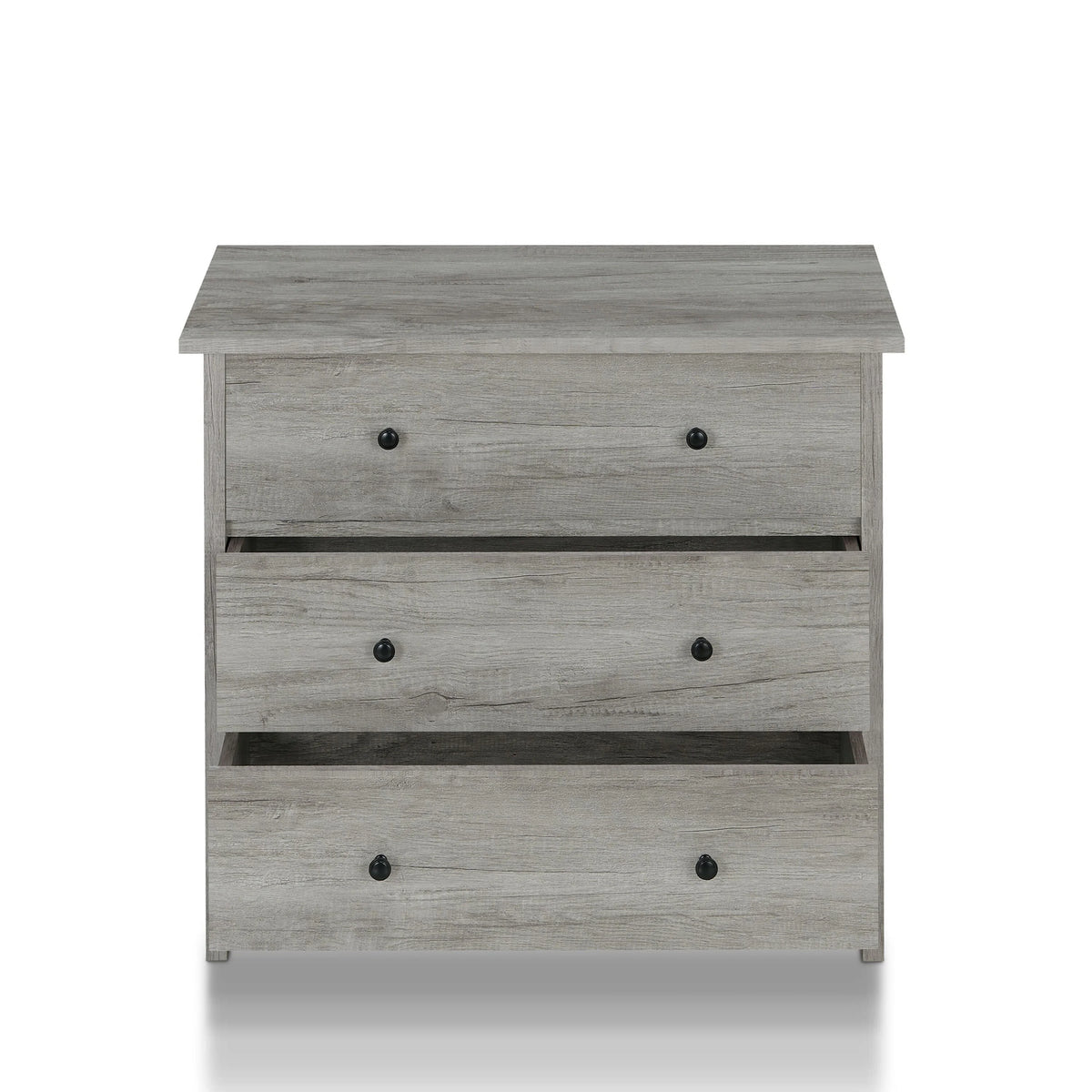 Contemporary 56-inch Wide 3-Drawer Dresser K9315