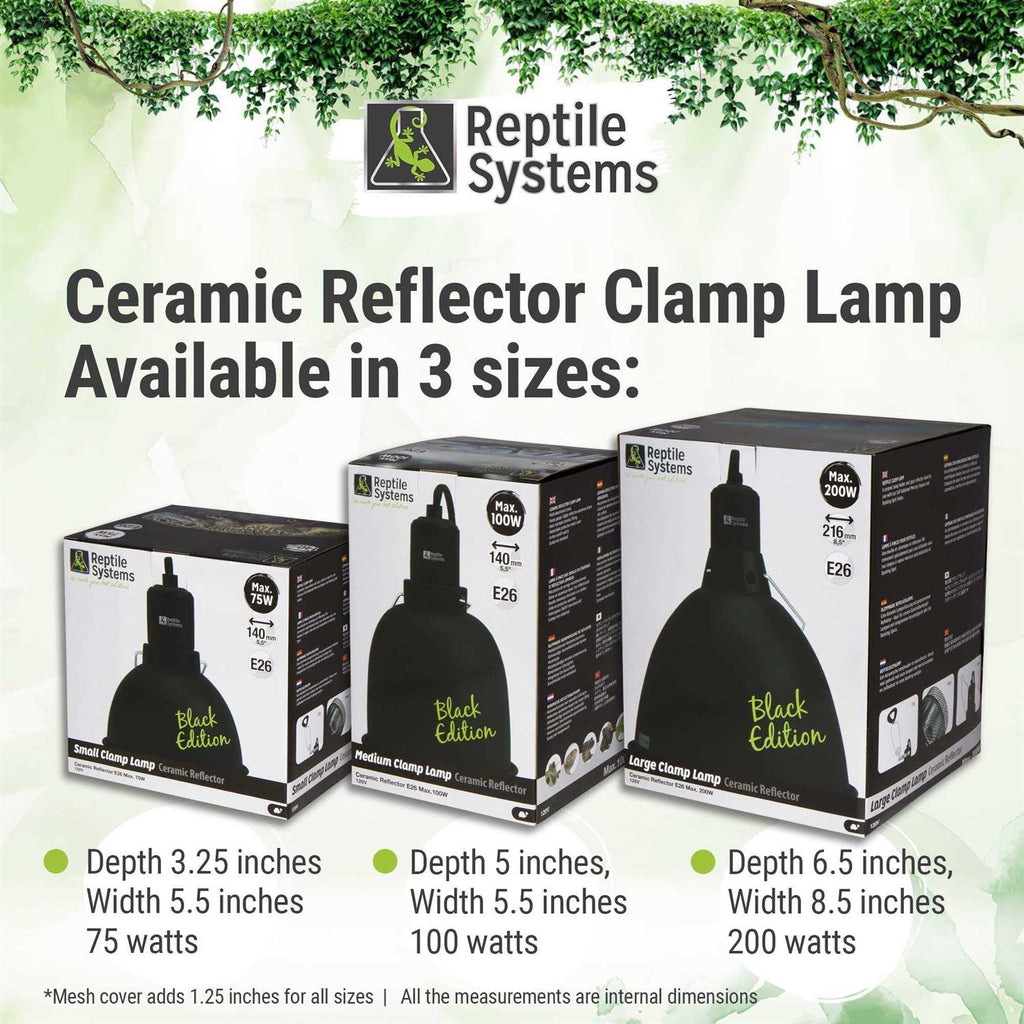 Clamp Lamp Ceramic Reflector F517