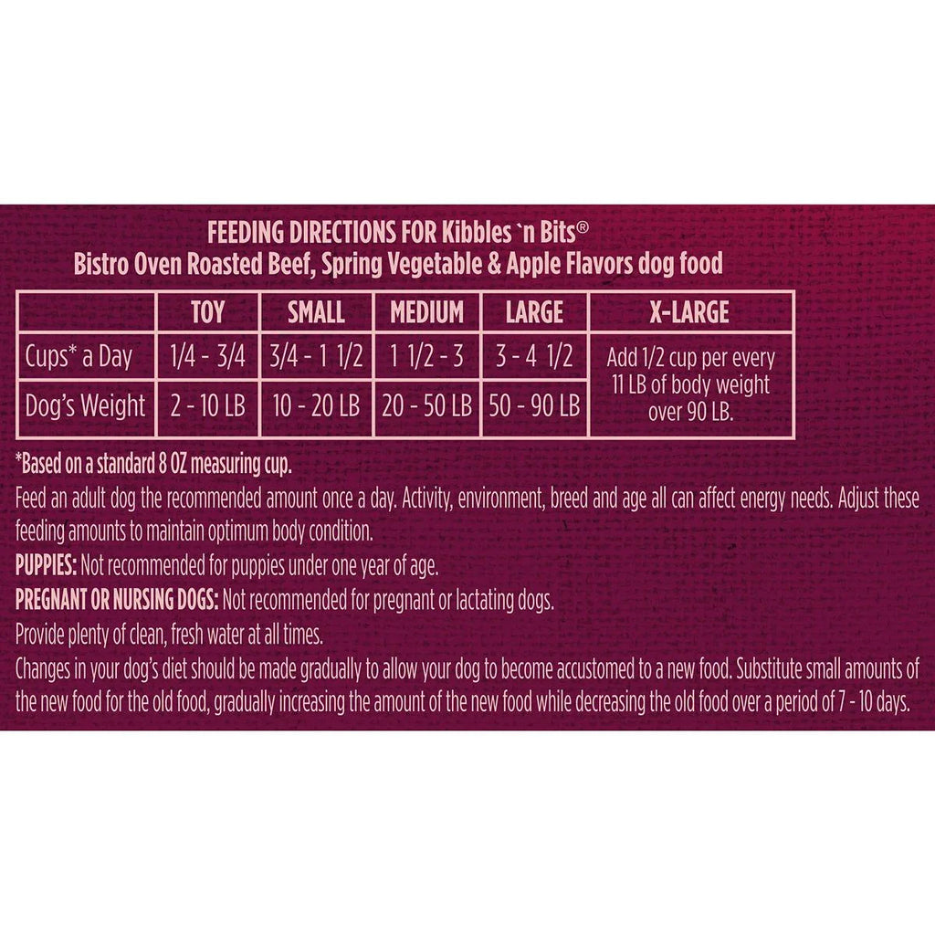 Adult Oven-Roasted Beef Dry Dog Food G746