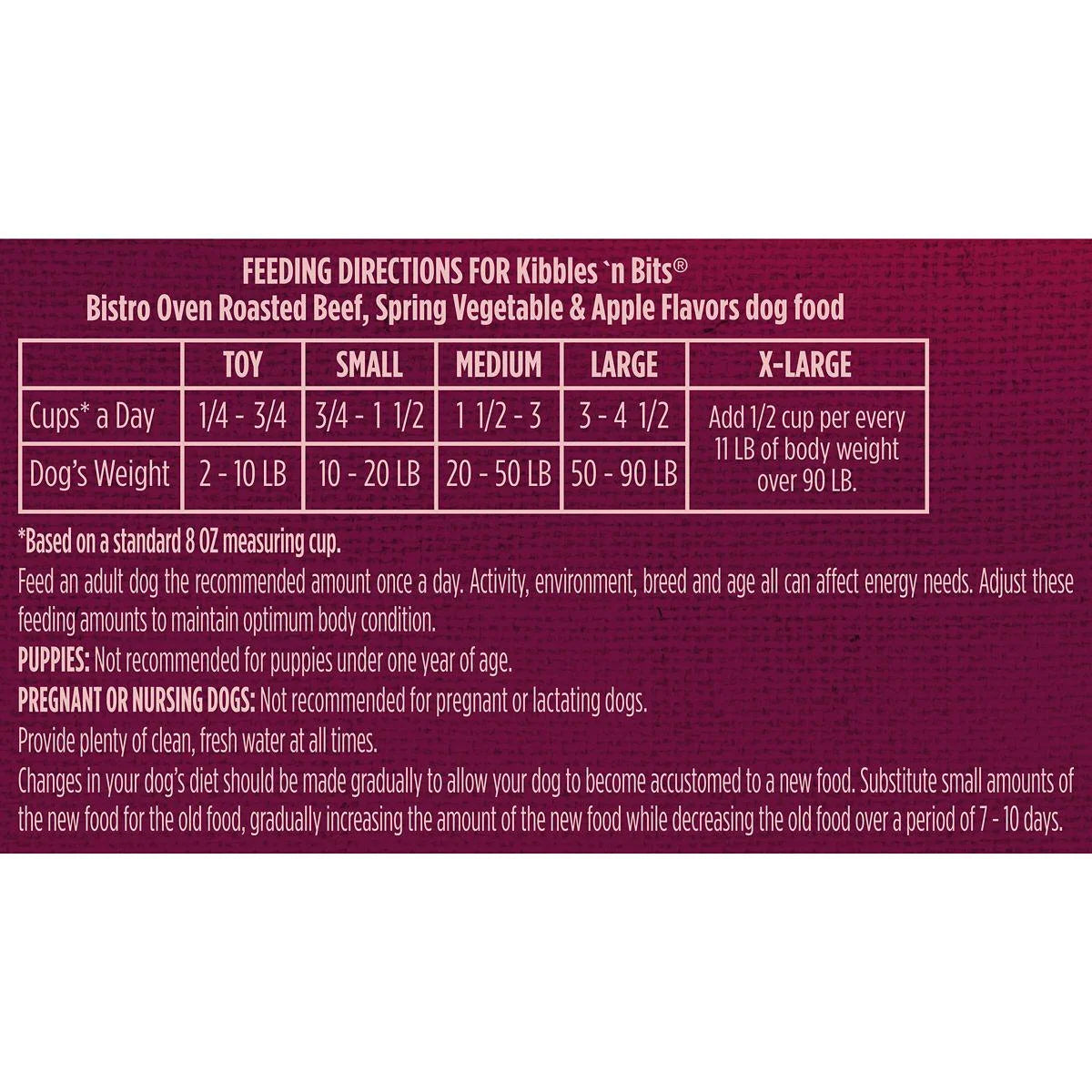 Adult Oven-Roasted Beef Dry Dog Food G746