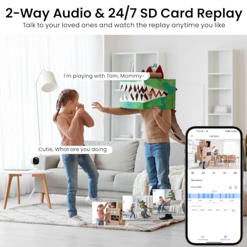 2K Color Night Vision Indoor/Outdoor Security Camera O706