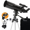 80mm Portable Refractor Telescope C380