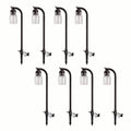 4.5-Watt Oil Rubbed Bronze Outdoor Integrated LED Path Light (8-Pack) D1025