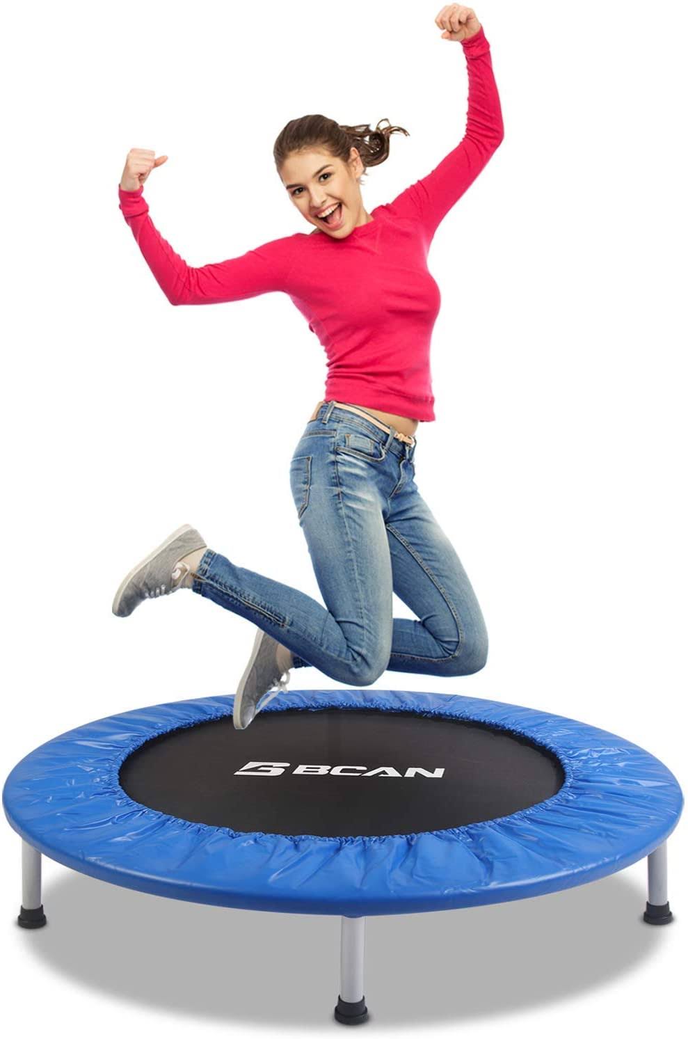 Foldable Mini Trampoline with Safety Pad P69893