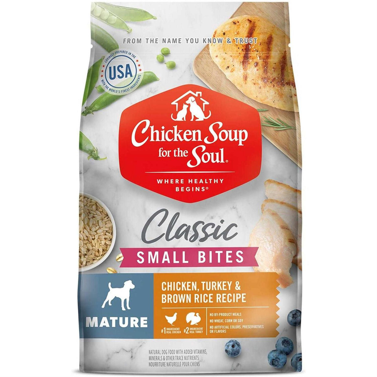 Chicken Turkey & Brown Rice Recipe Dry Dog Food R59631